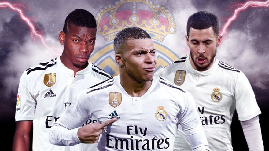 Đội hình Galacticos 3.0 của Real Madrid khiến cả châu Âu phải khiếp sợ